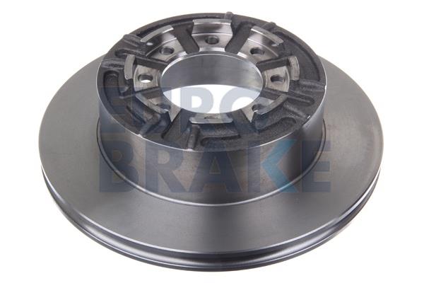 Eurobrake 5815202345 Rear brake disc, non-ventilated 5815202345: Buy near me in Poland at 2407.PL - Good price!