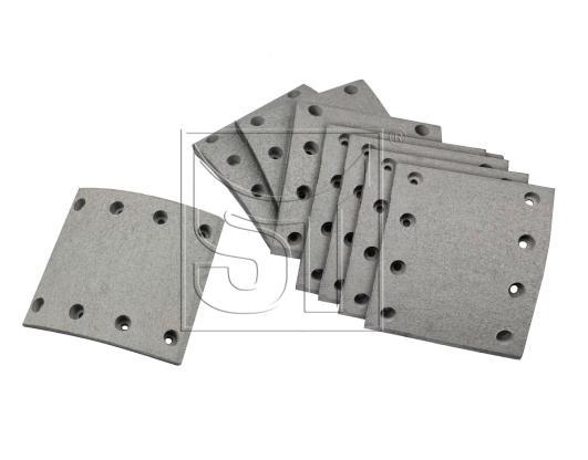 Templin 03.050.8703.072 Brake lining set 030508703072: Buy near me in Poland at 2407.PL - Good price!