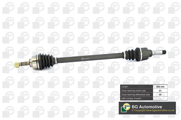 BGA DS1420R Drive shaft DS1420R: Buy near me at 2407.PL in Poland at an Affordable price!
