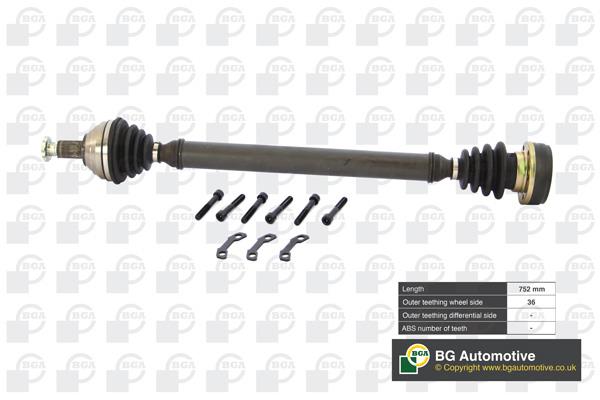 BGA DS9627R Drive shaft DS9627R: Buy near me at 2407.PL in Poland at an Affordable price!