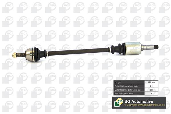 BGA DS1405R Drive shaft DS1405R: Buy near me at 2407.PL in Poland at an Affordable price!