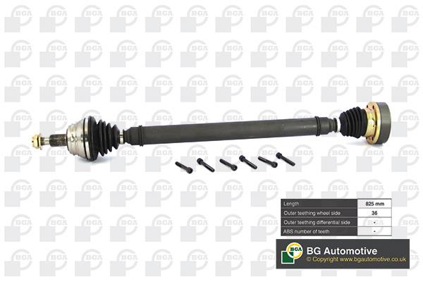 BGA DS9618R Drive shaft DS9618R: Buy near me in Poland at 2407.PL - Good price!