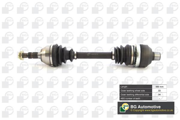 BGA DS9516R Drive shaft DS9516R: Buy near me in Poland at 2407.PL - Good price!