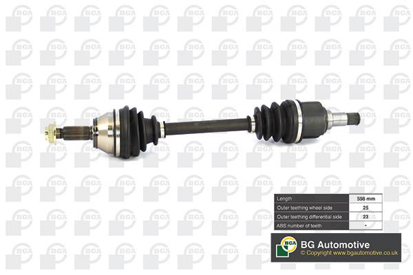 BGA DS2314L Drive shaft DS2314L: Buy near me in Poland at 2407.PL - Good price!