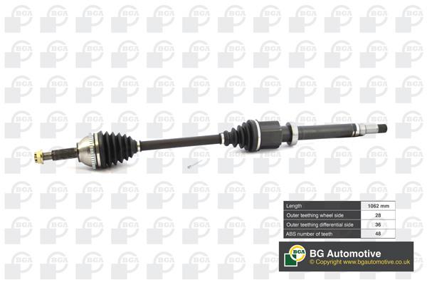 BGA DS2326R Drive shaft DS2326R: Buy near me in Poland at 2407.PL - Good price!