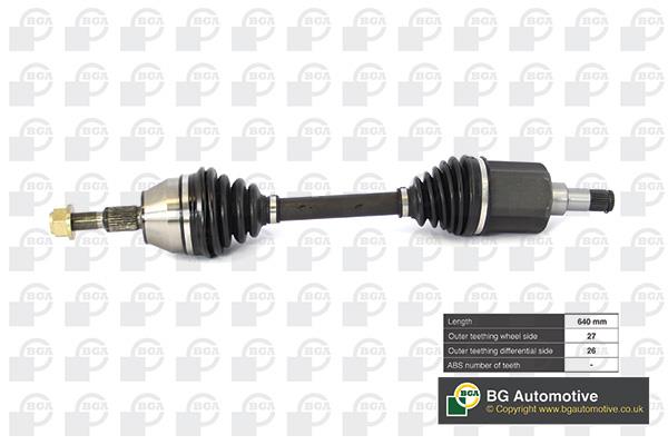 BGA DS2350L Drive shaft DS2350L: Buy near me in Poland at 2407.PL - Good price!