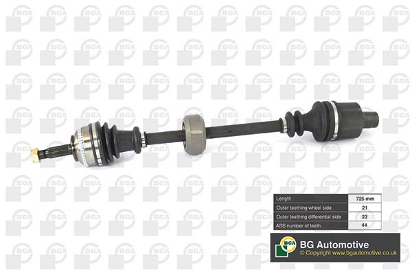 BGA DS7300RA Drive shaft DS7300RA: Buy near me in Poland at 2407.PL - Good price!