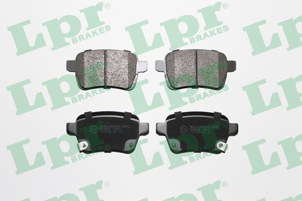 LPR 05P1827 Brake Pad Set, disc brake 05P1827: Buy near me in Poland at 2407.PL - Good price!