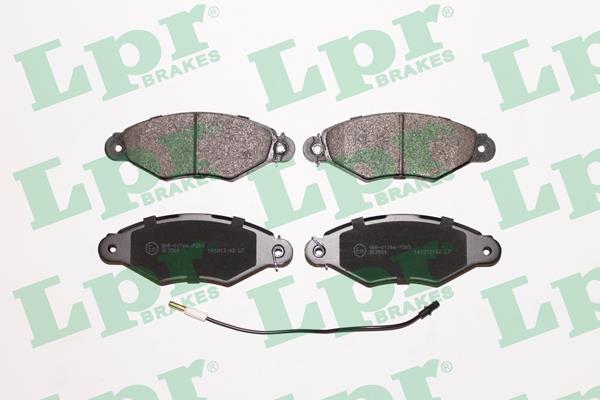 LPR 05P1300 Brake Pad Set, disc brake 05P1300: Buy near me in Poland at 2407.PL - Good price!