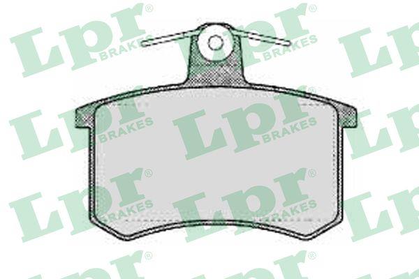 LPR 05P1301 Brake Pad Set, disc brake 05P1301: Buy near me in Poland at 2407.PL - Good price!