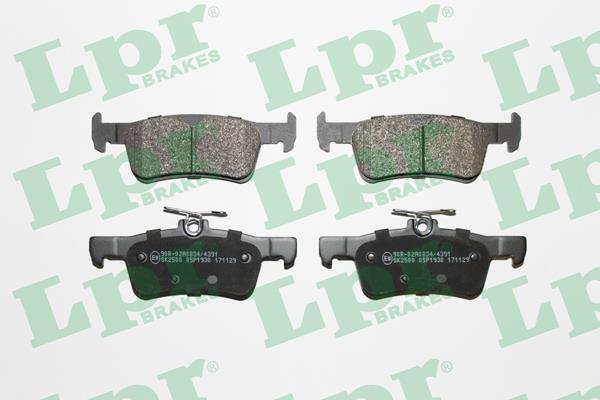 LPR 05P1930 Brake Pad Set, disc brake 05P1930: Buy near me in Poland at 2407.PL - Good price!