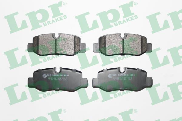 LPR 05P1905 Brake Pad Set, disc brake 05P1905: Buy near me in Poland at 2407.PL - Good price!