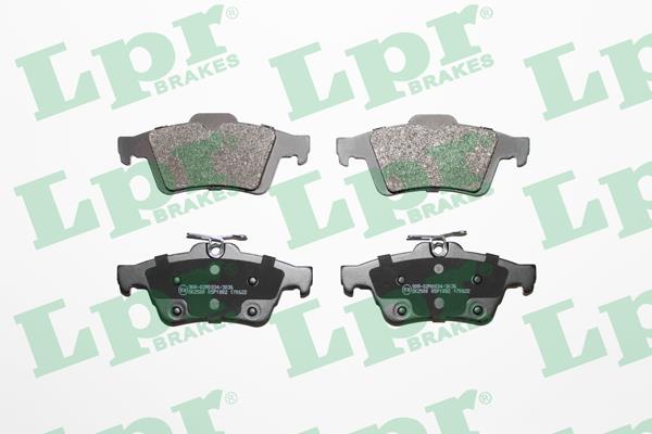 LPR 05P1882 Brake Pad Set, disc brake 05P1882: Buy near me in Poland at 2407.PL - Good price!