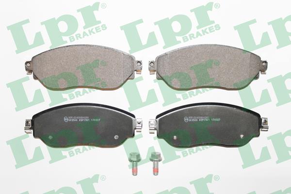LPR 05P1901 Brake Pad Set, disc brake 05P1901: Buy near me in Poland at 2407.PL - Good price!