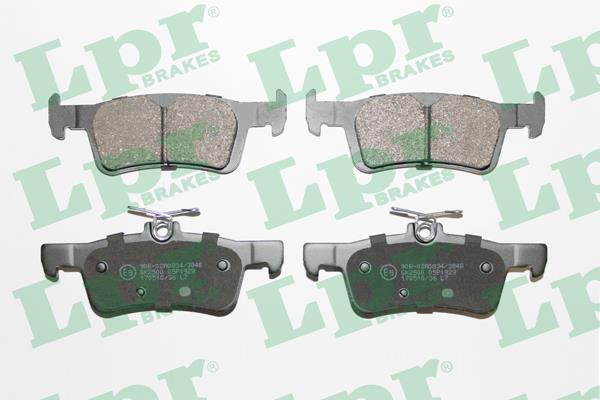 LPR 05P1929 Brake Pad Set, disc brake 05P1929: Buy near me in Poland at 2407.PL - Good price!