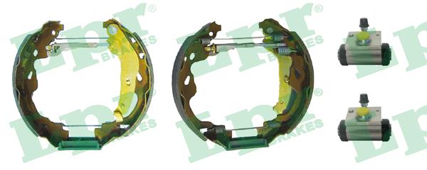 LPR OEK820 Brake shoes with cylinders, set OEK820: Buy near me in Poland at 2407.PL - Good price!