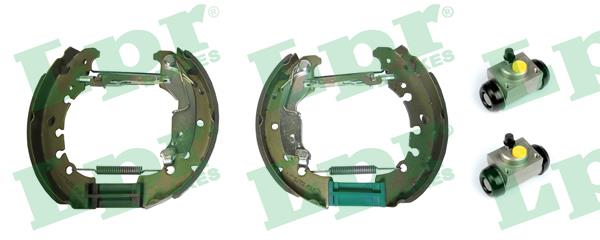 LPR OEK821 Brake shoes with cylinders, set OEK821: Buy near me at 2407.PL in Poland at an Affordable price!
