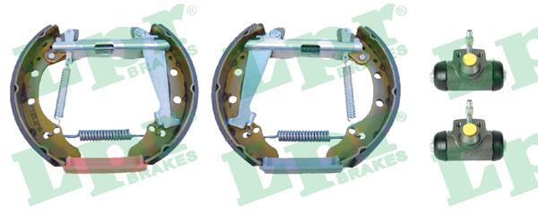LPR OEK483 Brake shoes with cylinders, set OEK483: Buy near me in Poland at 2407.PL - Good price!
