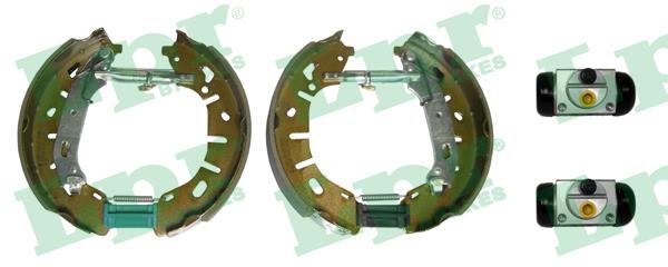LPR OEK809 Brake shoes with cylinders, set OEK809: Buy near me in Poland at 2407.PL - Good price!