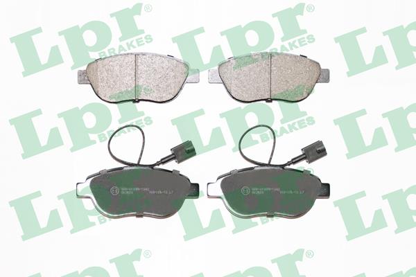 LPR 05P764A Brake Pad Set, disc brake 05P764A: Buy near me in Poland at 2407.PL - Good price!