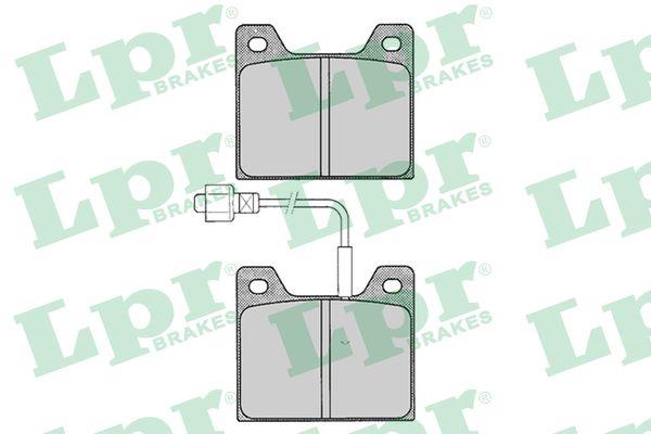 LPR 05P177 Disc brake pad set 05P177: Buy near me in Poland at 2407.PL - Good price!
