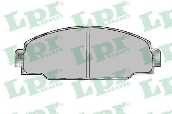LPR 05P067 Disc brake pad set 05P067: Buy near me in Poland at 2407.PL - Good price!