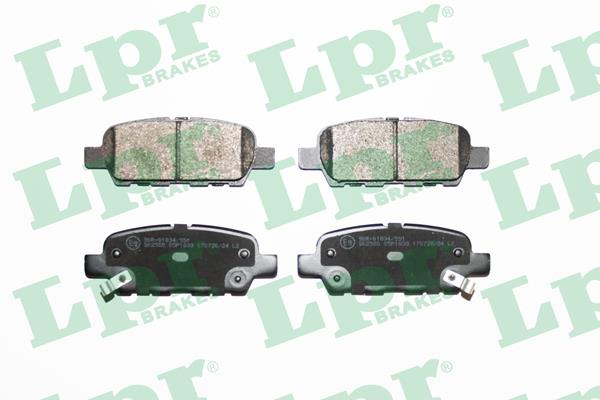 LPR 05P1839 Brake Pad Set, disc brake 05P1839: Buy near me in Poland at 2407.PL - Good price!