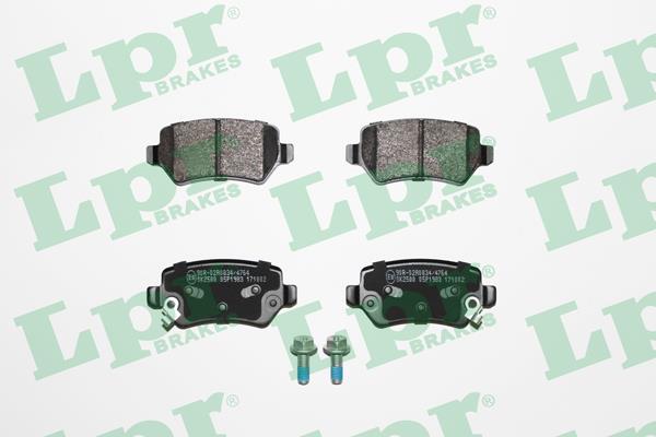LPR 05P1983 Brake Pad Set, disc brake 05P1983: Buy near me in Poland at 2407.PL - Good price!