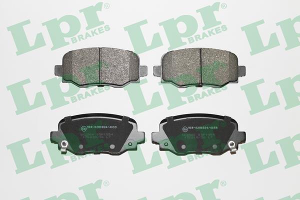 LPR 05P1954 Brake Pad Set, disc brake 05P1954: Buy near me in Poland at 2407.PL - Good price!