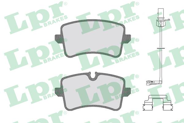 LPR 05P1826CK Brake Pad Set, disc brake 05P1826CK: Buy near me in Poland at 2407.PL - Good price!