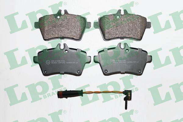 LPR 05P1242A Brake Pad Set, disc brake 05P1242A: Buy near me in Poland at 2407.PL - Good price!