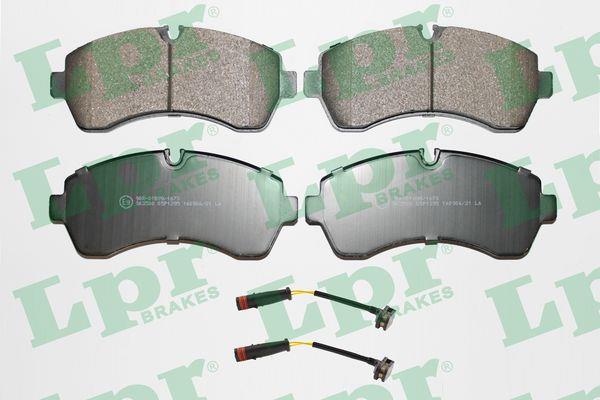 LPR 05P1295A Brake Pad Set, disc brake 05P1295A: Buy near me in Poland at 2407.PL - Good price!