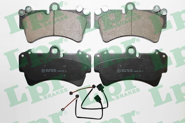 LPR 05P1257A Brake Pad Set, disc brake 05P1257A: Buy near me in Poland at 2407.PL - Good price!