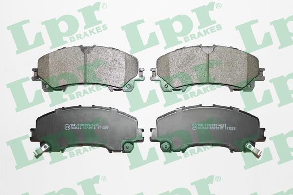 LPR 05P2012 Brake Pad Set, disc brake 05P2012: Buy near me in Poland at 2407.PL - Good price!