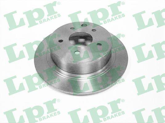 LPR N2017PR Rear brake disc, non-ventilated N2017PR: Buy near me at 2407.PL in Poland at an Affordable price!