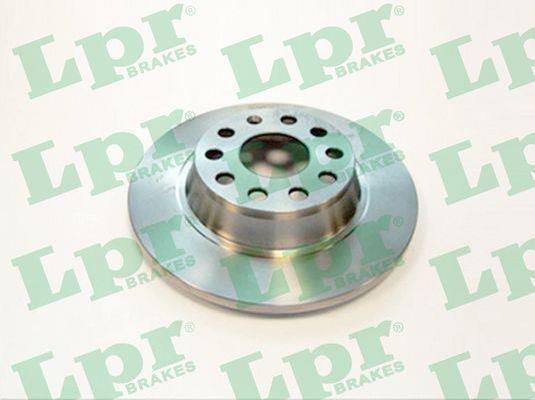 LPR A1005PR Rear brake disc, non-ventilated A1005PR: Buy near me in Poland at 2407.PL - Good price!