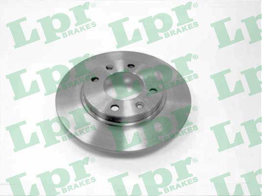 LPR C1301PR Rear brake disc, non-ventilated C1301PR: Buy near me in Poland at 2407.PL - Good price!