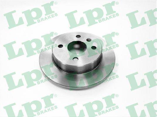 LPR O1421PR Rear brake disc, non-ventilated O1421PR: Buy near me in Poland at 2407.PL - Good price!
