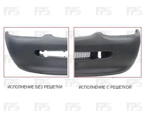 FPS FP 2530 905 Front bumper FP2530905: Buy near me in Poland at 2407.PL - Good price!