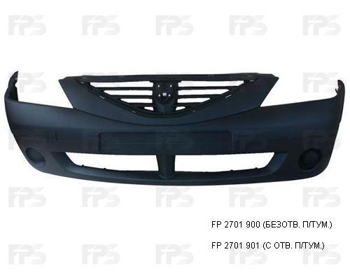 FPS FP 2701 900 Front bumper FP2701900: Buy near me at 2407.PL in Poland at an Affordable price!