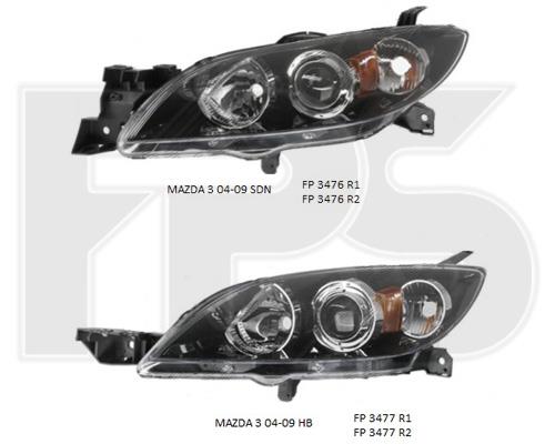 FPS FP 3476 R1-E Headlight left FP3476R1E: Buy near me in Poland at 2407.PL - Good price!