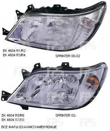 FPS FP 4604 R2-E Headlight right FP4604R2E: Buy near me in Poland at 2407.PL - Good price!