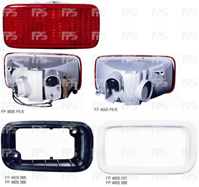 FPS FP 4805 F5-E Rear fog lamp left FP4805F5E: Buy near me in Poland at 2407.PL - Good price!