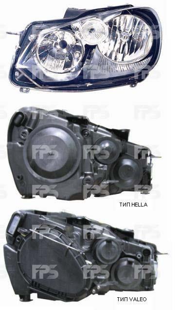 FPS FP 7411 R2-E Headlight right FP7411R2E: Buy near me in Poland at 2407.PL - Good price!