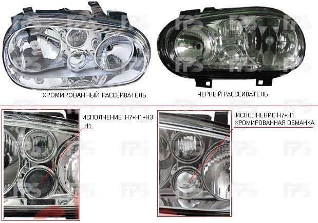 FPS FP 9523 R4-E Headlight right FP9523R4E: Buy near me in Poland at 2407.PL - Good price!