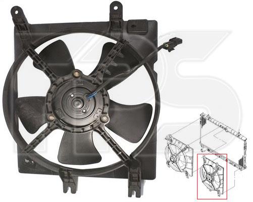 FPS FP 17 W21 Hub, engine cooling fan wheel FP17W21: Buy near me at 2407.PL in Poland at an Affordable price!