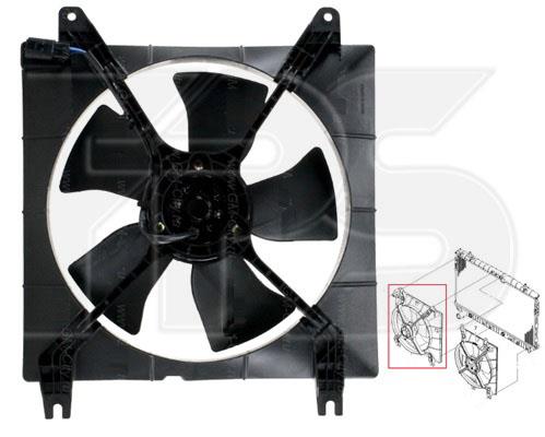 FPS FP 17 W27 Hub, engine cooling fan wheel FP17W27: Buy near me in Poland at 2407.PL - Good price!