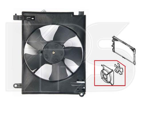 FPS FP 17 W61 Hub, engine cooling fan wheel FP17W61: Buy near me in Poland at 2407.PL - Good price!