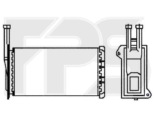 FPS FP 28 N20 Радіатор опалювача салону FP28N20: Приваблива ціна - Купити у Польщі на 2407.PL!