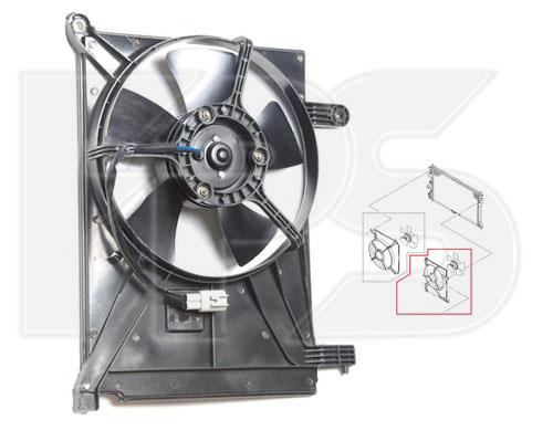 FPS FP 22 W16 Hub, engine cooling fan wheel FP22W16: Buy near me in Poland at 2407.PL - Good price!